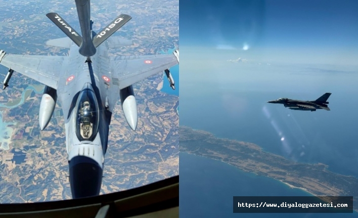 F-16’lar dikkat çekti