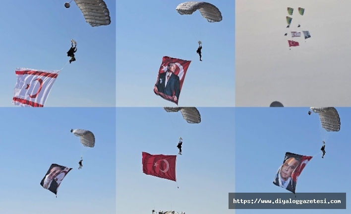 Lefkoşa semaları renklendi