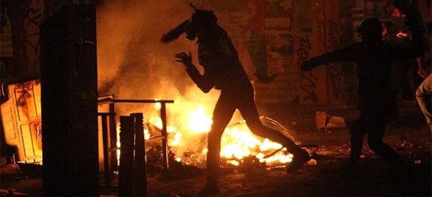 Atina’da olaylı protesto