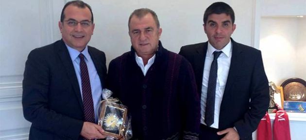 Borataş ve Kınacı Terim ile görüştü