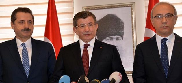  Davutoğlu: Teröre  teslim olmayacağız