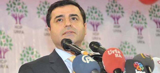 Demirtaş: Önce barışa ihtiyaç var