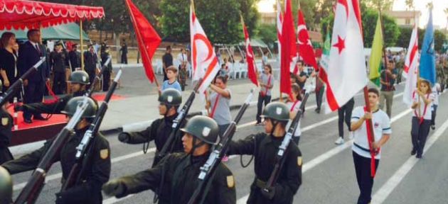 Gazimağusa'da iki ayrı tören yapıldı