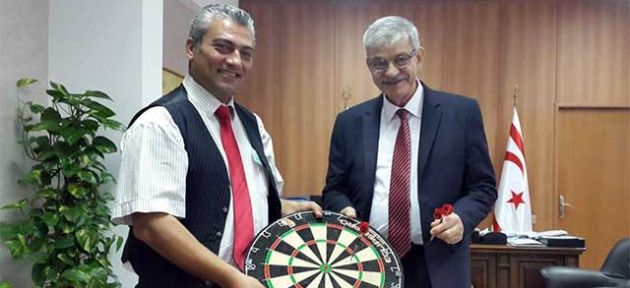 Kalyoncu Darts Federasyonu’nu kabul etti