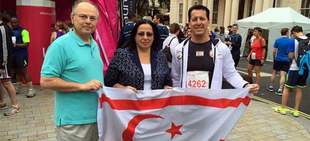 Kıbrıslı Türk Baysan, Londra Maratonu’nda koştu