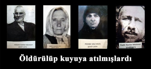 Öldürülüp kuyuya atılmışlardı