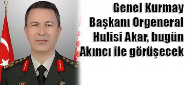 Orgeneral Akar bugün KKTC’de