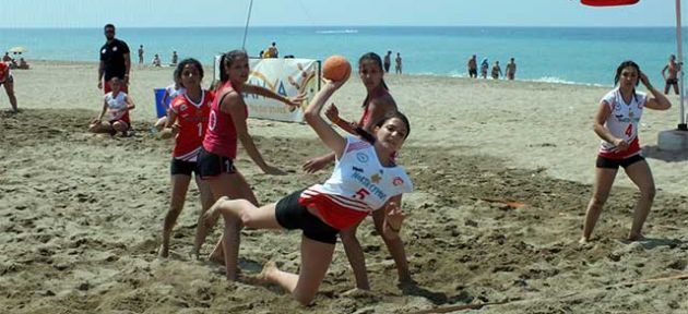 Plajın ilk turnuvası Bafra’da