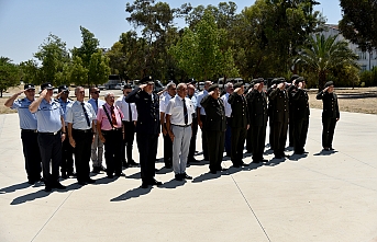 Saygı duruşunda bulunuldu