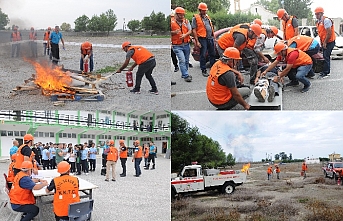 Afet senaryoları icra edildi