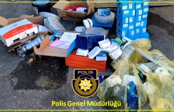 Gazimağusa Limanı içerisinde, Polis Ekipleri tarafından arama yapıldı