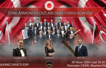 Türk Armoni Yıldızları Orkestrası cuma günü Girne’de konser verecek