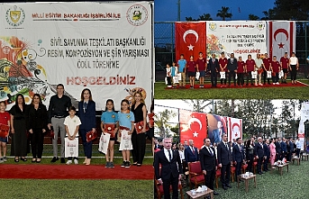 Ödül töreni yapıldı