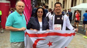 Kıbrıslı Türk Baysan, Londra Maratonu’nda koştu