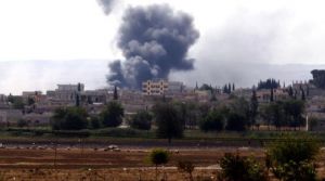 Kobani'deki IŞİD hedefleri bombalandı