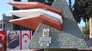 Larnaka şehitleri anıldı