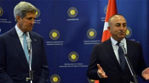 TC Dışişleri bakanı Çavuşoğlu, Kerry ile görüştü