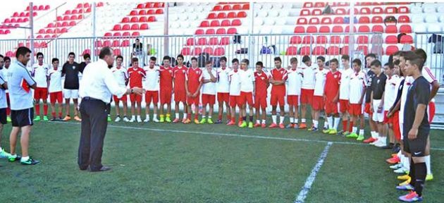 U15 karması sahaya indi