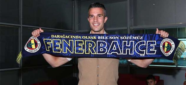 Van Persie İstanbul’da