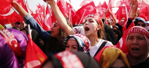 Yenikapı doldu taştı