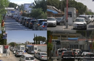 Metehan'da Cumartesi günü yoğunluğu Sürücüler...