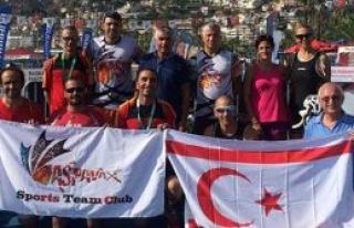 Alanya’da sporcularımız madalyaları topladı