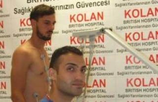 Futbolculara Kolan’da sağlık taraması