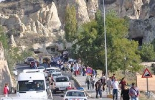 Göreme doldu taştı