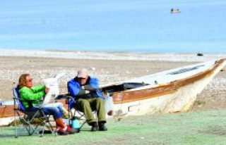 Konyaaltı doldu taştı