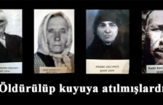 Öldürülüp kuyuya atılmışlardı