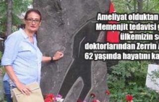 Zamansız veda etti